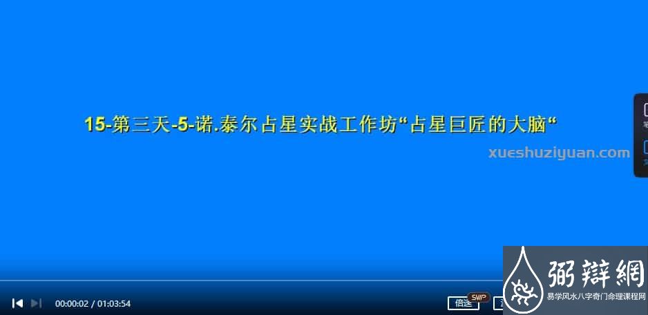 诺.泰尔2015年7月—北京实战工作坊“占星巨匠的大脑”视频15集， 有翻译。插图
