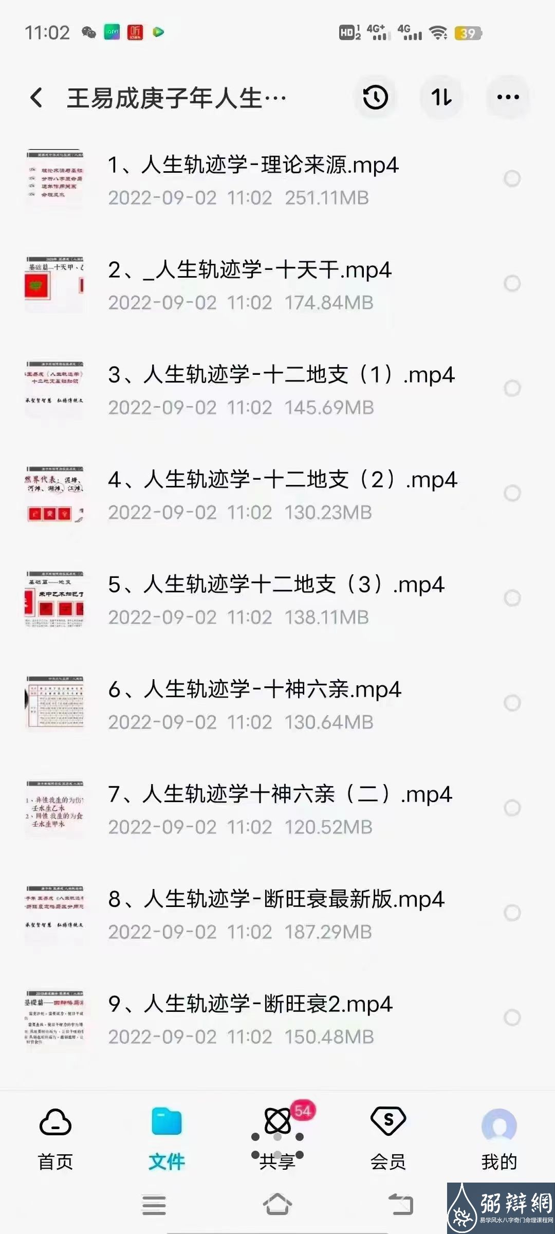 王易成庚子年人生轨迹学课程18集视频 百度网盘下载！