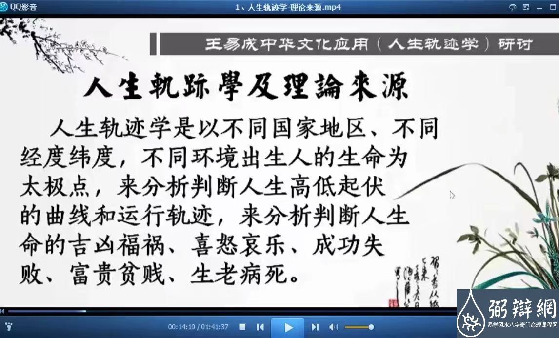 王易成庚子年人生轨迹学课程18集视频 百度网盘下载！(图3)